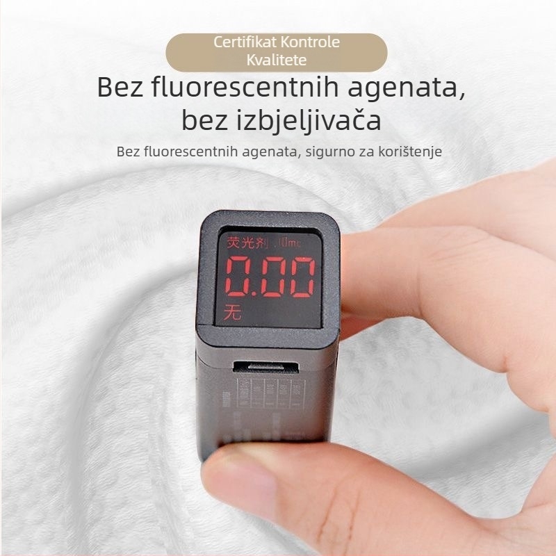 Jednokratna maramica za čišćenje lica, od biljnih vlakana, upija vodu i šminku, uklanjanje šminke