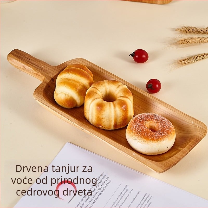 Drveni pladanj za voće — retro luksuzni stil, drvena konstrukcija, pladanj za voće, lansiran 2025., prvoklasna kvaliteta