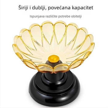 Ploča za voće od akrilika, lagani luksuzni retro stil, jednobojni dizajn, lansirano 2025.