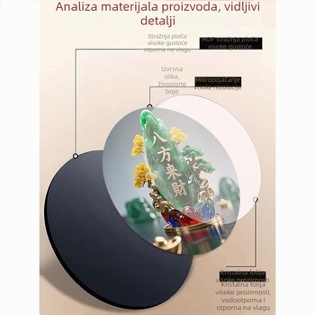 Nefritna tikva za stolni prikaz – dekor za prosperitet i sreću u domu