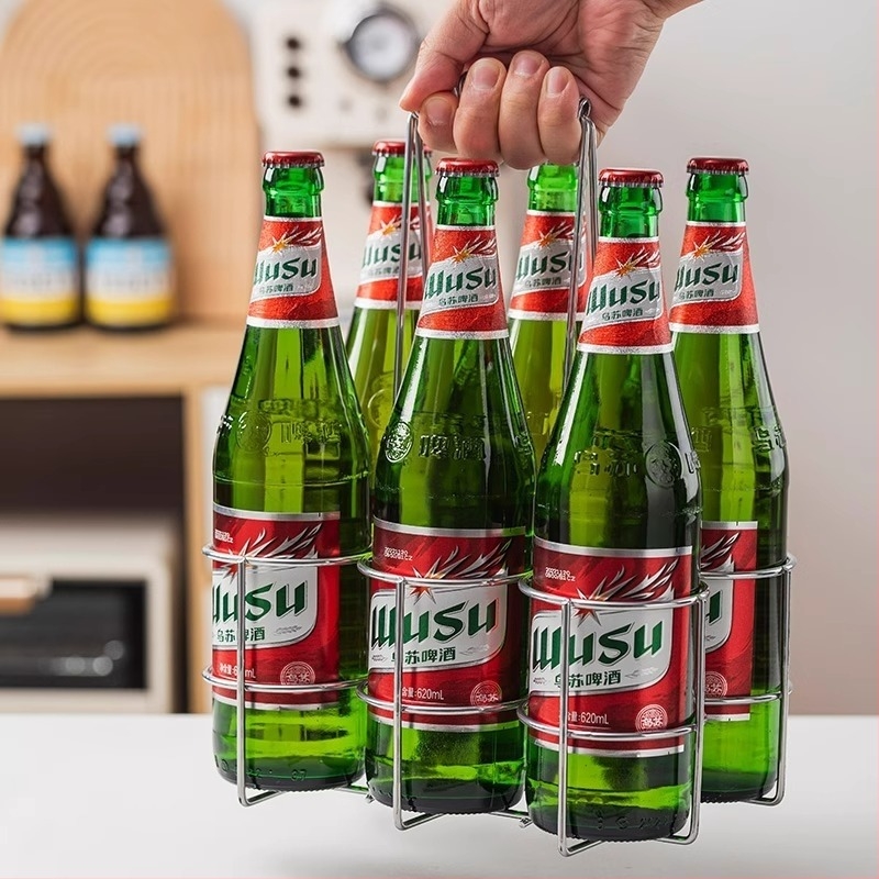 Stalak za vino od željezne žice, Sengao Pai, nordijski stil, jednostavan stil