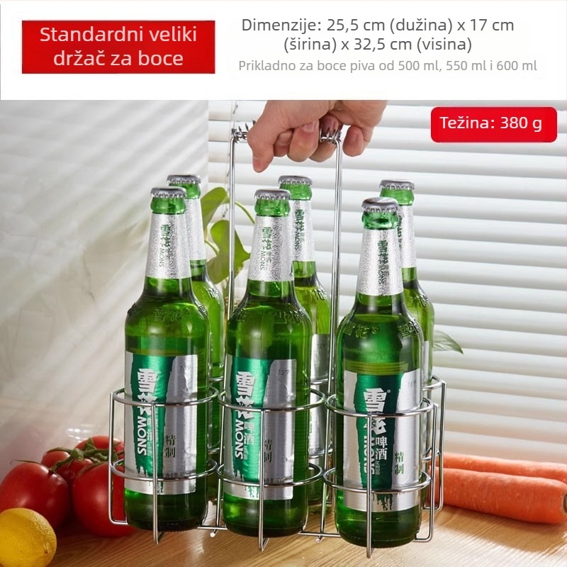 Stalak za vino od željezne žice, Sengao Pai, nordijski stil, jednostavan stil