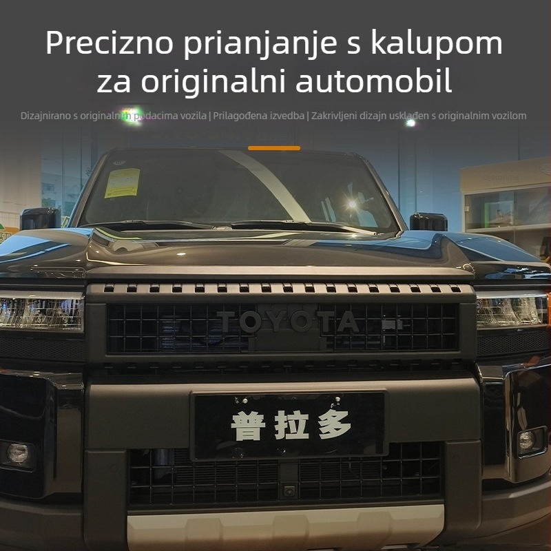 Wanjuan ABS naljepnica emblema prednje rešetke Toyota Prado LC250