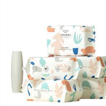 Jednokratne maramice za lice od neotkanog materijala, zgušćene, izvlačni dizajn, za mokro i suho čišćenje te uklanjanje šminke