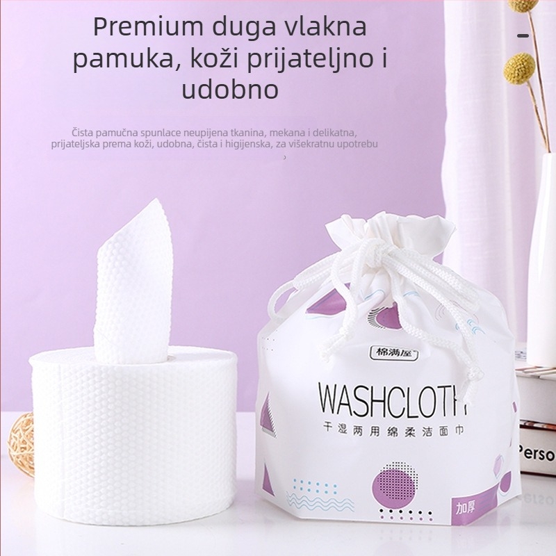 Cotton House Jednokratni ručnici za lice — Mikrovlakno, Jednostavno pletenje, Bez prilagođavanja