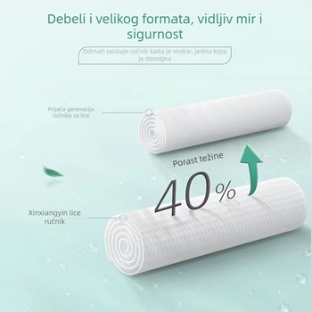 Heart-to-heart jednokratne maramice za čišćenje lica, netkane tkanine, mokra i suha uporaba, prijenosno pakiranje, proizvodni kod 22069042567