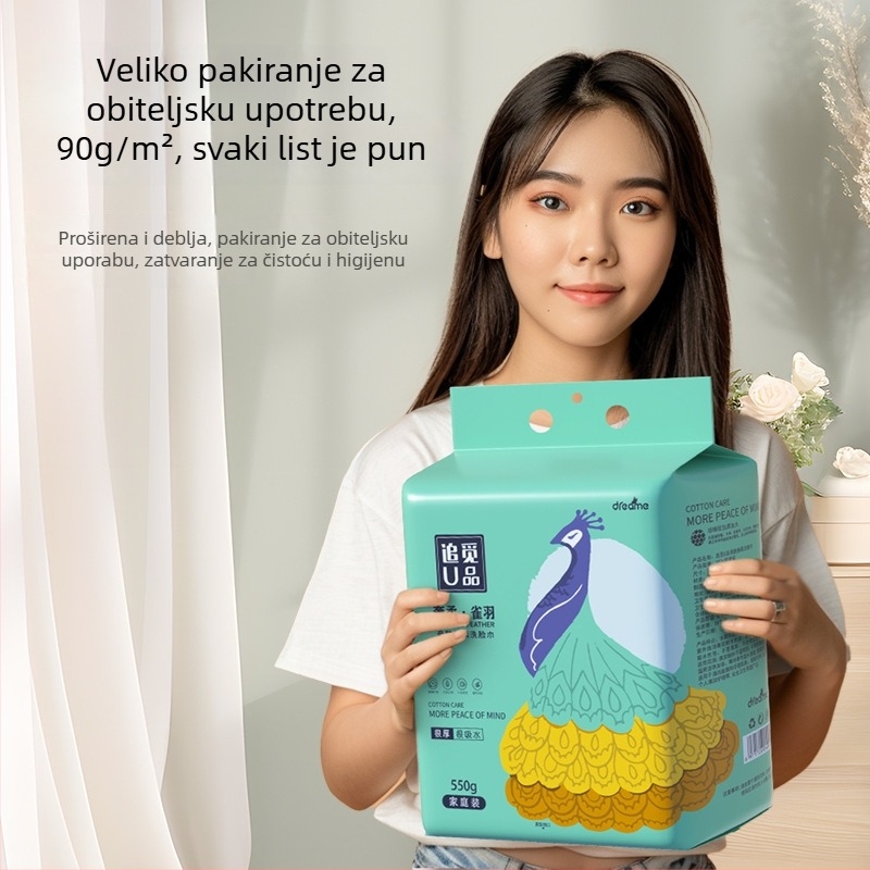 Jednokratna krpa za lice s vješavnim dizajnom — prirodna biljna vlakna, dodatna debljina, uklanjanje šminke, prilagodljivo prerade, proizvodni proces: Drugo