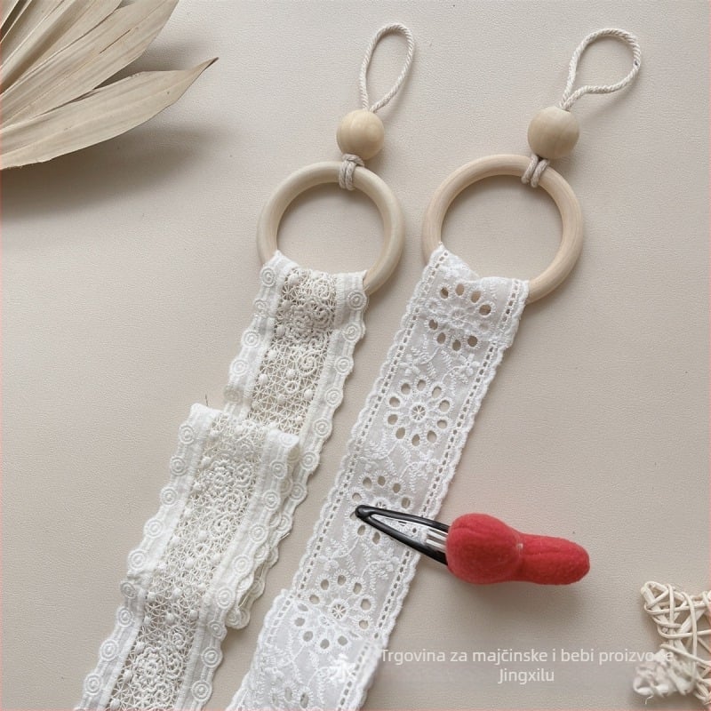 Dječji drveni organizator za kopče za kosu, viseća dekoracija (Autumn 2023)