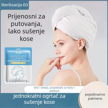 Miaomo Kapa za sušenje kose, vlakno od drveta, zaštita od prašine, univerzalna upotreba, prilagodljivo