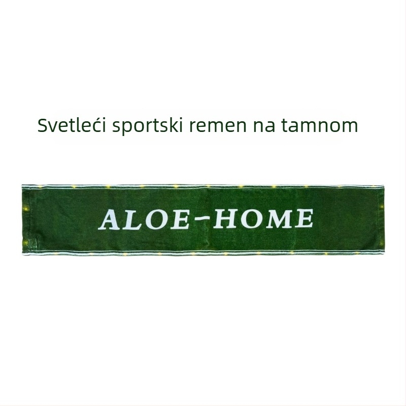 Prilagođeni sportski ručnik od čistog pamuka, 100 g, brzo upijanje, 5–10 s, mogućnost tiskanja loga