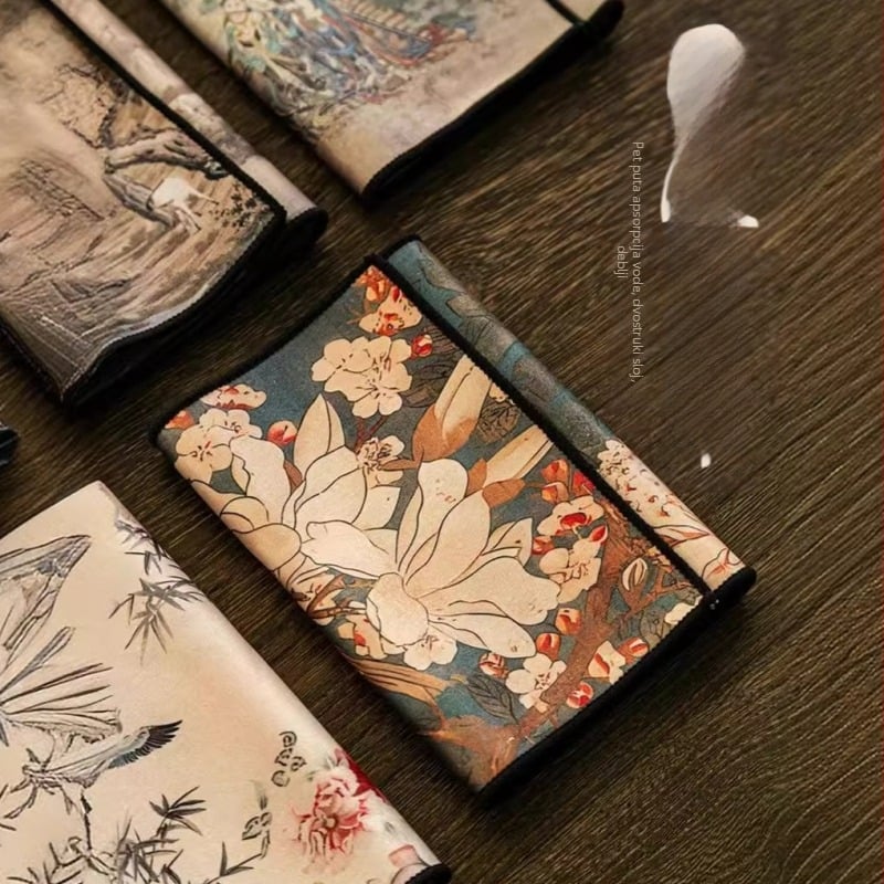 Čajna krpa, od platna, novi kineski stil (Materijal: platno; Stil: novi kineski stil; Kategorija: Čajna krpa)