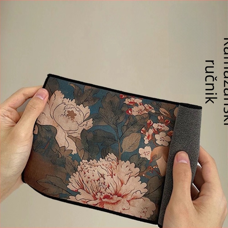 Čajna krpa, od platna, novi kineski stil (Materijal: platno; Stil: novi kineski stil; Kategorija: Čajna krpa)