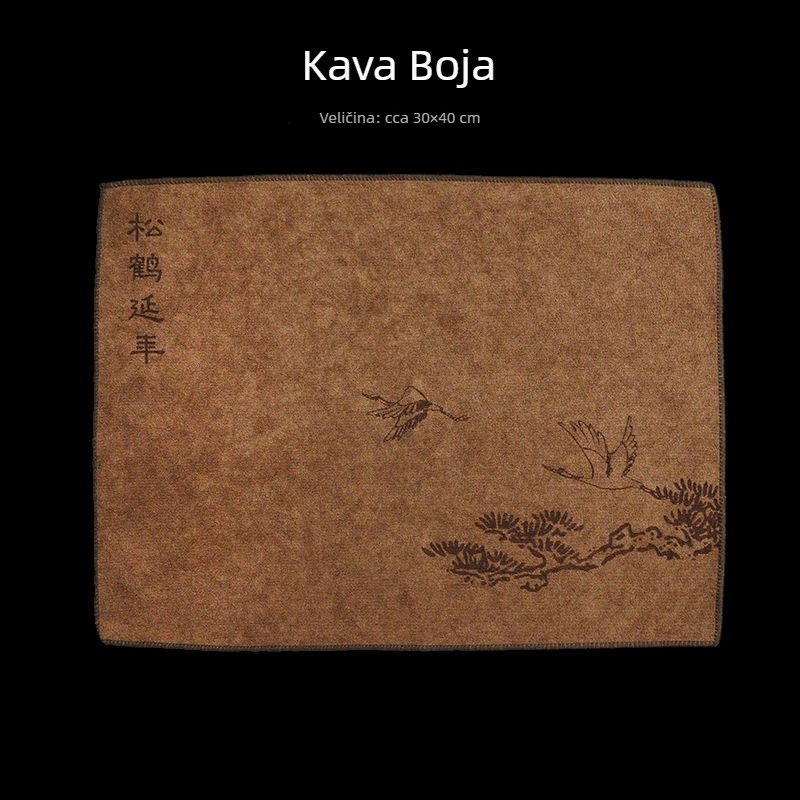 Apsorpcijska kuhinjska krpa za čaj – Drveni materijal, Novi kineski stil, Bez pakiranja, Bez logotipa