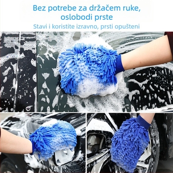 Chenille rukavice za pranje automobila Cai Run