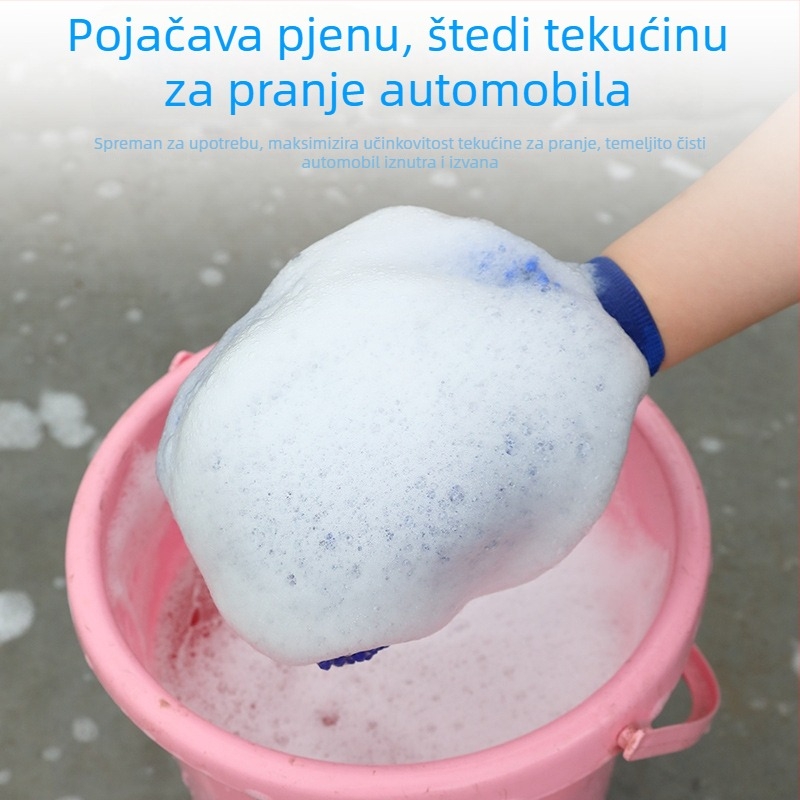 Rukavice za pranje automobila od chenille - Cai Run, plišana tkanina