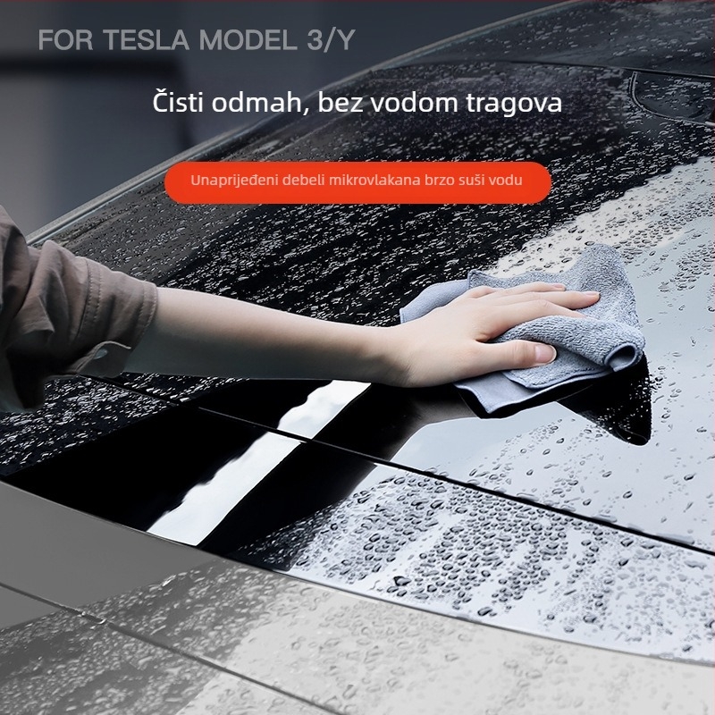 Krpa za pranje automobila, mekano fino vlakno, prilagodljiva