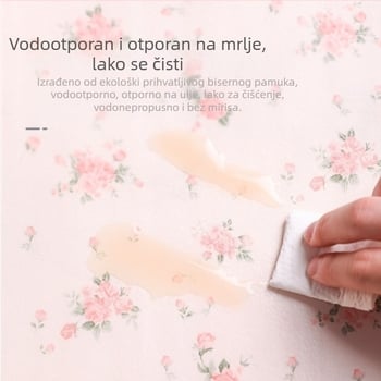 Podložak za ladicu EVA, cvjetni uzorak, kvadratni oblik, Rice Wood, izdanje 2024