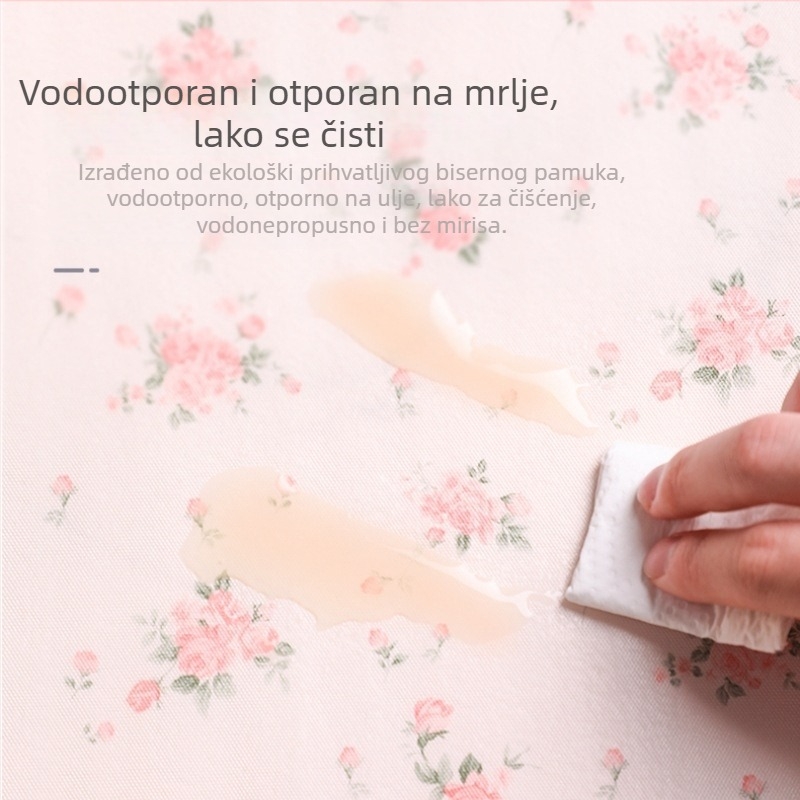 Podložak za ladicu EVA, cvjetni uzorak, kvadratni oblik, Rice Wood, izdanje 2024