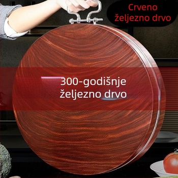 Drvena daska za rezanje, čvrsta, antibakterijska kuhinjska daska