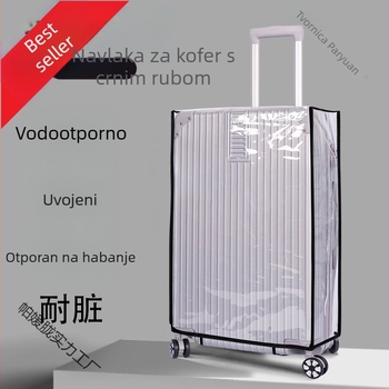 Navlaka za kofer – PVC materijal, gradski jednostavan stil, jednofarbni uzorak, vodootporan, otporan na habanje