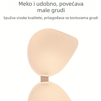 Podložak za grudnjak s debljinom 4 cm/2,5 cm, za male grudi, umetak od ultra debelog spužvastog materijala, vizualno veće grudi