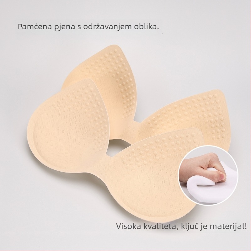 Spužvasti umetci za grudi, debeli, prozračni, oblikujući, sprječavaju proširenje izvana