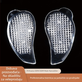 Silicijski grudni jastučić sa saćastom strukturom, prozračan, prozirni umetak za skupljanje