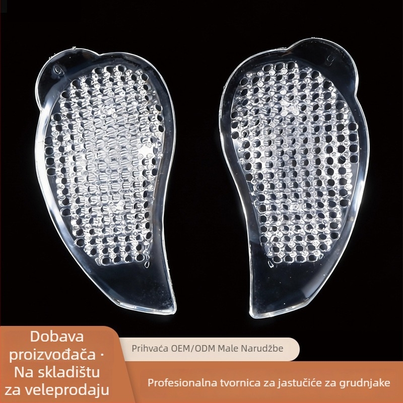 Silicijski grudni jastučić sa saćastom strukturom, prozračan, prozirni umetak za skupljanje