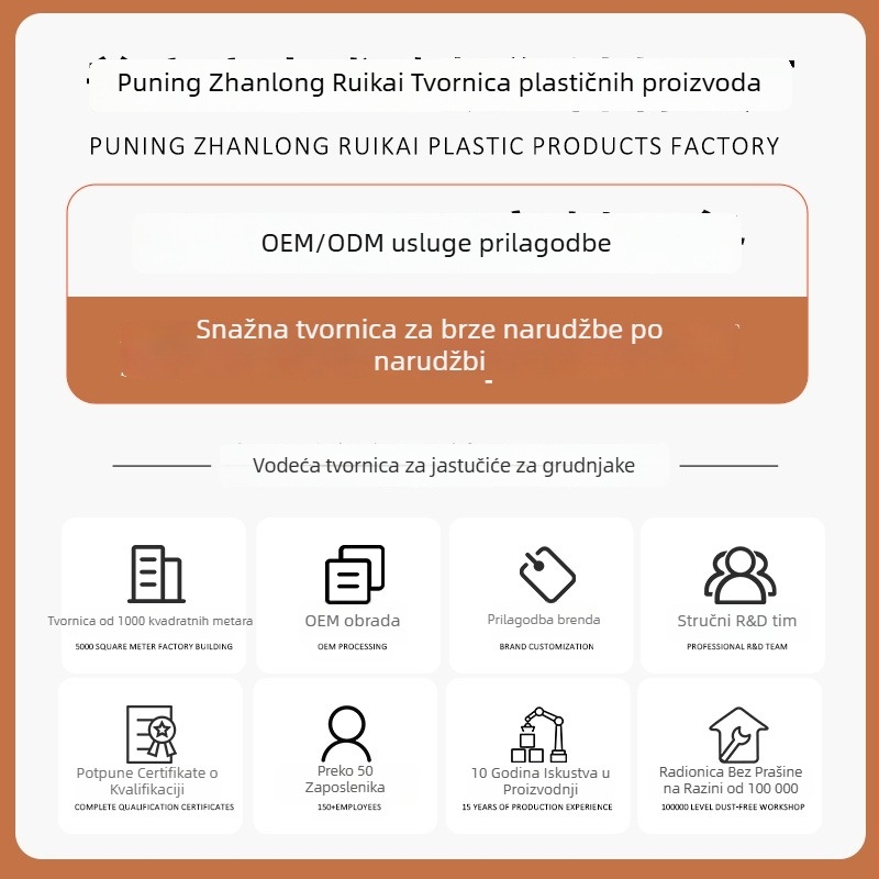 Silicijski grudni jastučić sa saćastom strukturom, prozračan, prozirni umetak za skupljanje