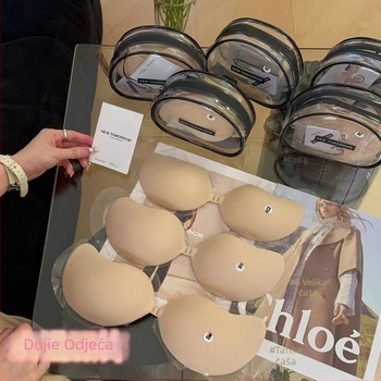 Podložci za grudnjak s oblikom manga - bežični, nevidljivi, push-up, najlon