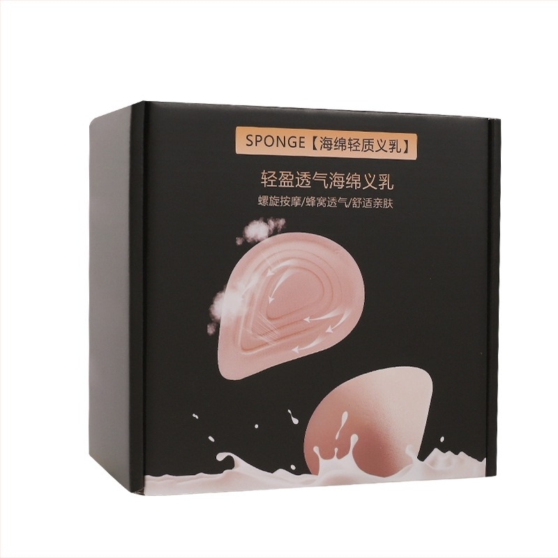 Postoperativni umetak za dojke — lagani spužvasti umetak s dihalnom mrežom i spiralnim masažnim učinkom (četiri u jedan)