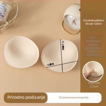 Nylon vložak za sportski grudnjak, push-up, prozračan, nevidljiv, sprječava širenje