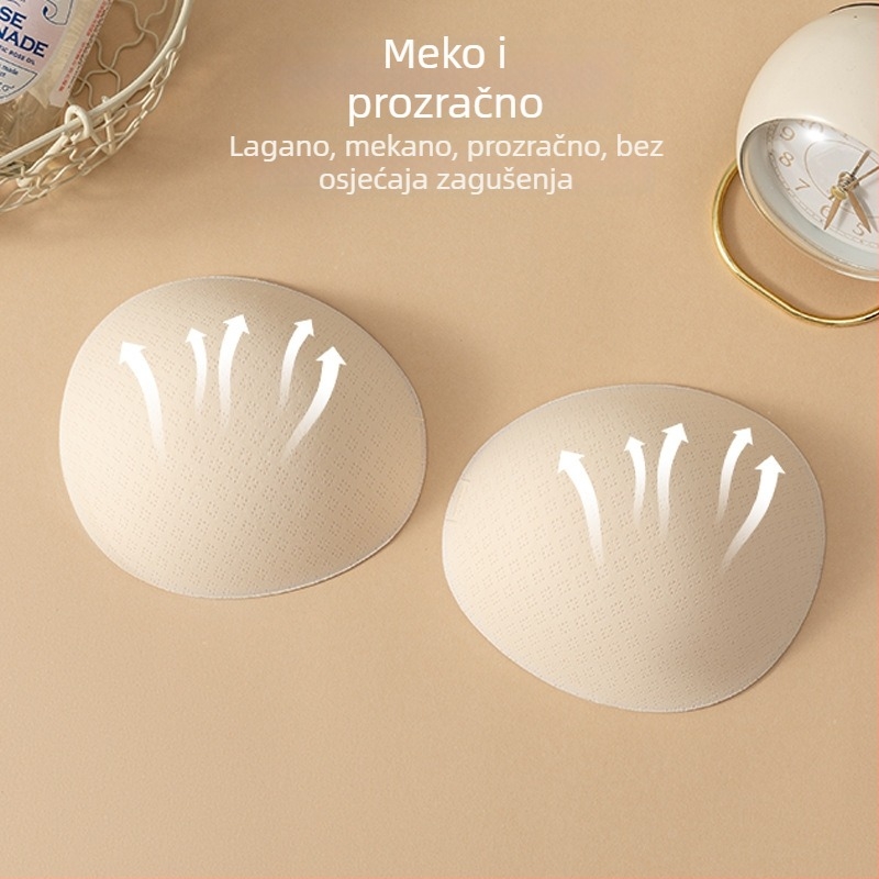 Nylon vložak za sportski grudnjak, push-up, prozračan, nevidljiv, sprječava širenje