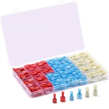 Galaxy Valley Crimp Terminalni Set, Nylon izolirani, Muški i Ženski Terminali, FDFN/MDFN, Ly378, 200 komada