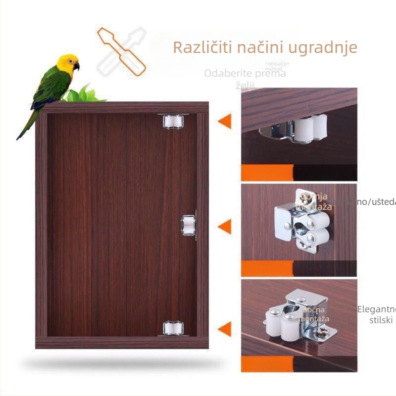 Dodirne perle za vrata garderobe – moderni minimalistički hardver