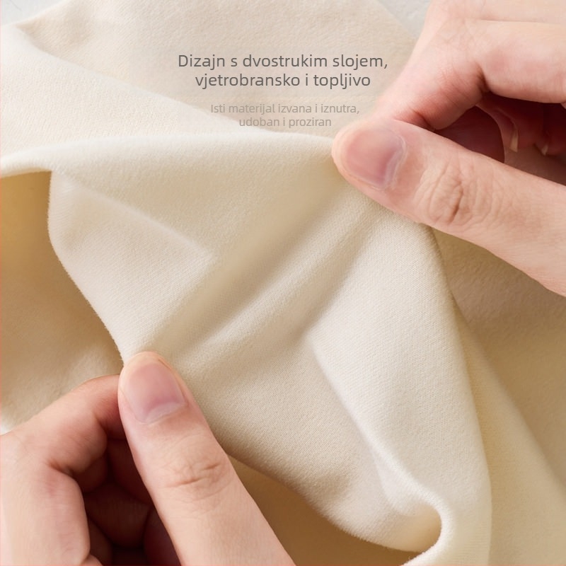 Dječja kapica za bebu, dvostruko slojna od 100% pamuka, za sve sezone, kupolastog oblika, bez oboda, prozračna i otporna na vjetar