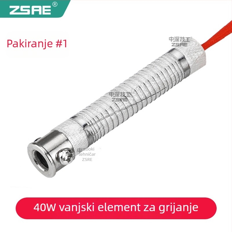 Lemilo za popravke – 220V, 40W/60W, aluminij, vanjsko grijanje