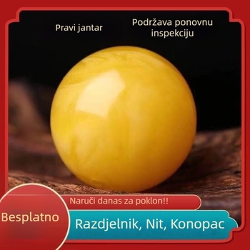 Dodaci za naušnice • Jedinstvena perla od prirodnog pčelinjeg voska i jantarskih kuglica • Ručno izrađeno • Svjež i sladak stil • Proljeće 2024