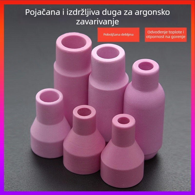 Houghty One keramička mlaznica za zavarivanje argonom – porcelinska mlaznica za argonski luk