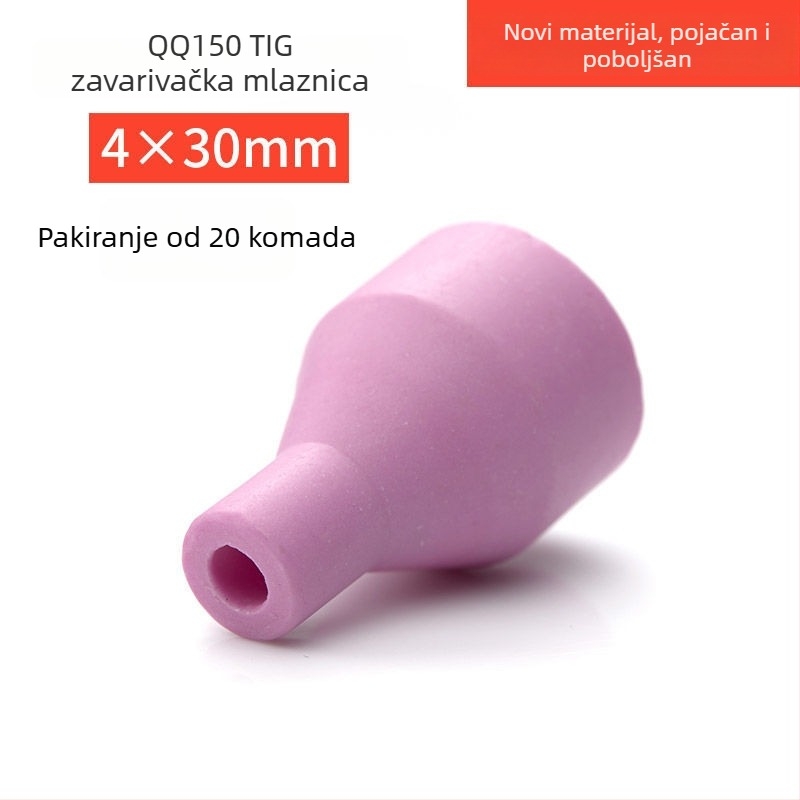 Houghty One keramička mlaznica za zavarivanje argonom – porcelinska mlaznica za argonski luk