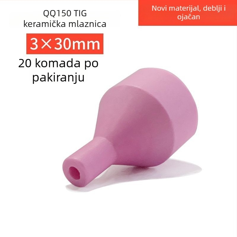 Houghty One keramička mlaznica za zavarivanje argonom – porcelinska mlaznica za argonski luk