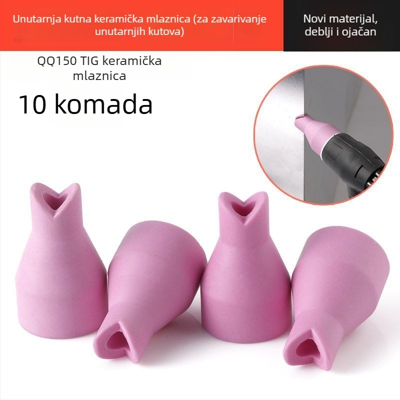 Houghty One keramička mlaznica za zavarivanje argonom – porcelinska mlaznica za argonski luk