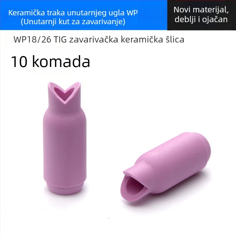 Houghty One keramička mlaznica za zavarivanje argonom – porcelinska mlaznica za argonski luk