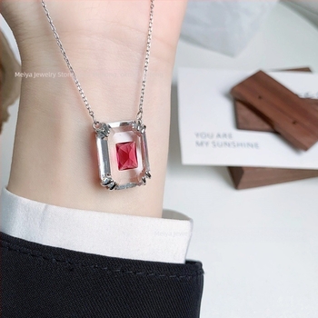 Set naušnica i ogrlice | Dijamantni kristali, O-lanac, Privjesak od legure, Uzorak: srce / kapljica / zvončić