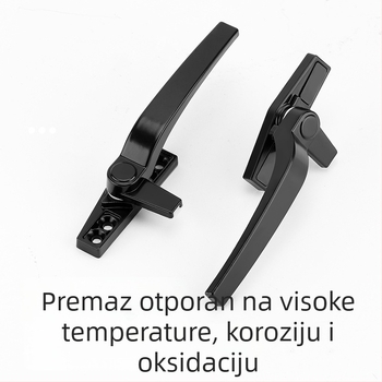 Kvaka za prozor od cinkovog legura, moderan stil, univerzalna, model 535353, pogodna za krilne i klizne prozore