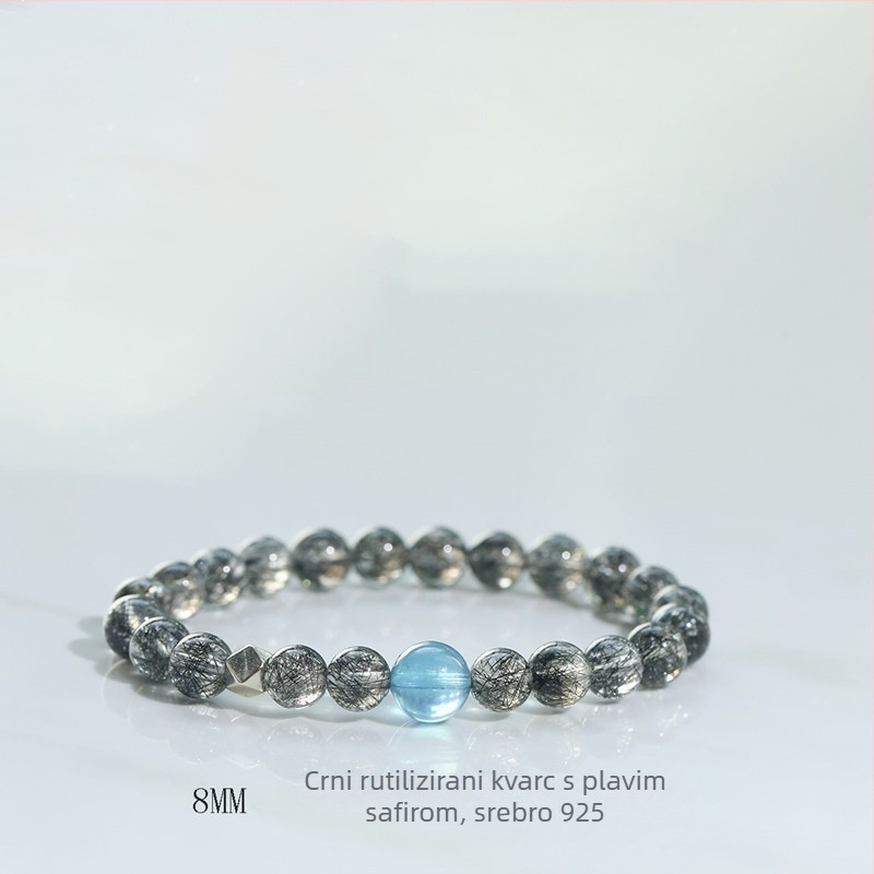Narukvica od kristalnih kuglica, modni stil, unisex, marka Yijia Crystal, prilagodljiva