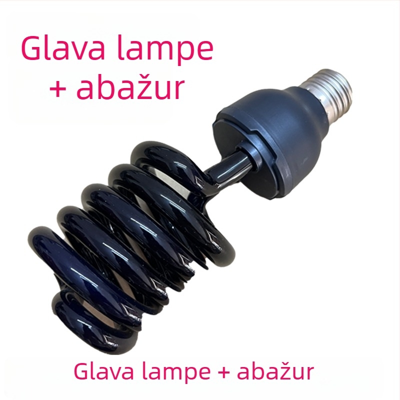 Vanjska električna lampa za hvatanje kukaca (komaraca) za otvorenu upotrebu; pokriće 10 m²; ručno električno ubijanje komaraca; bez ugrađene baterije