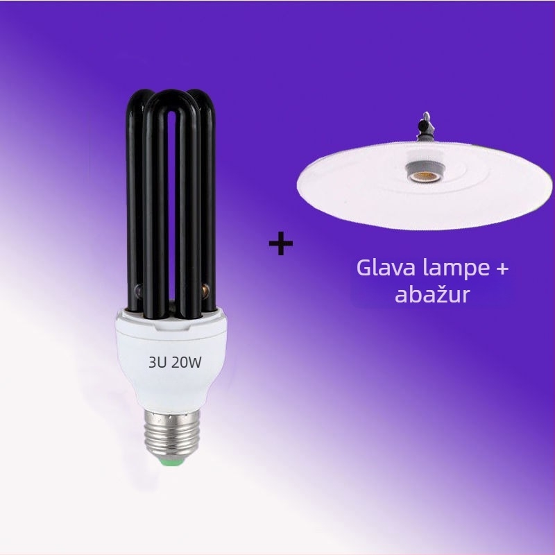 Vanjska električna lampa za hvatanje kukaca (komaraca) za otvorenu upotrebu; pokriće 10 m²; ručno električno ubijanje komaraca; bez ugrađene baterije