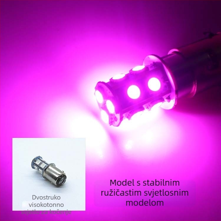 Sanmyushi 12V LED svjetlo za kočenje motocikla, model 1157, kompatibilno s MT ručnim prijenosom