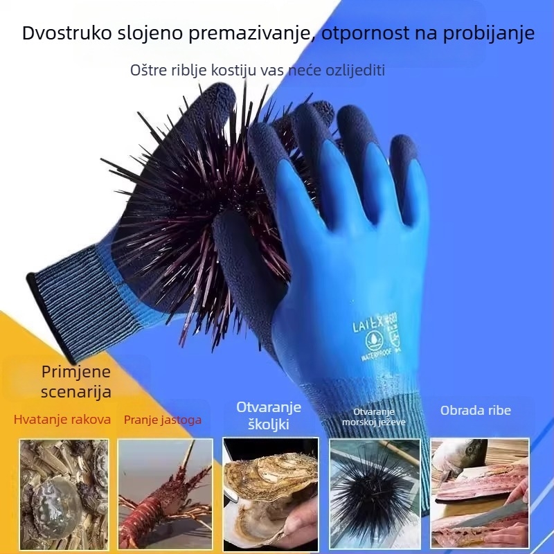 Rukavice – jednobojne, standardna debljina; materijal: Drugo